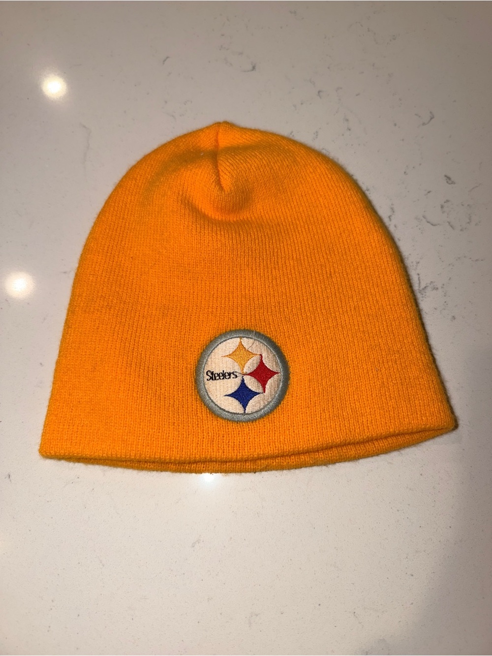 Steelers Women’s Gold Knit Beanie Hat